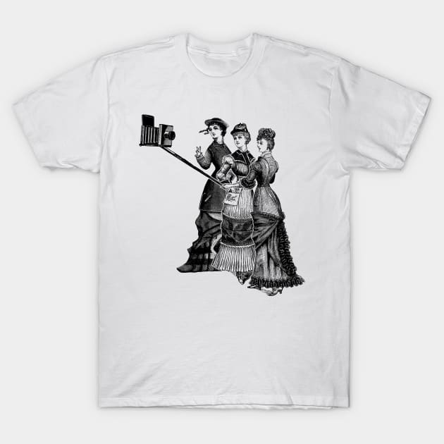 Vintage Selfie Stick T-Shirt by UselessRob